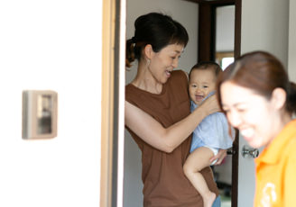 親御さんも一休み。働いているお母さんもいます！