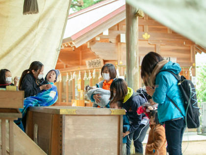 初詣 @高倉神社