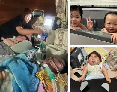 夜間デイサービスの様子