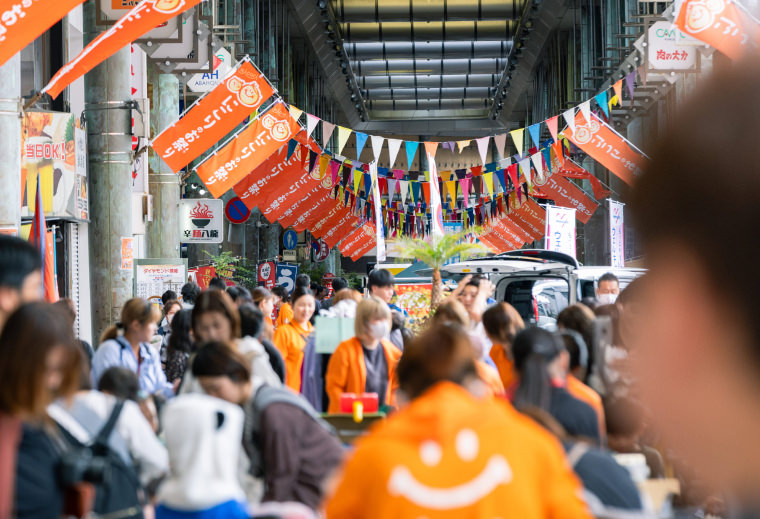 にこりのお祭りの様子