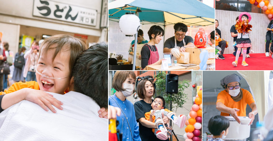 にこりのお祭りの様子