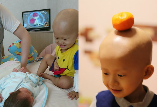 りくちゃんと桜