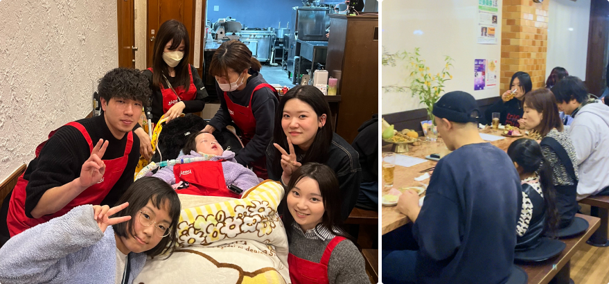 スナックにこりの様子