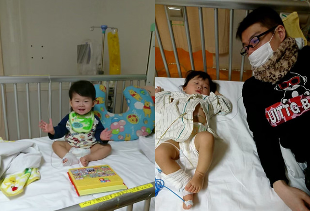 りくちゃんと桜