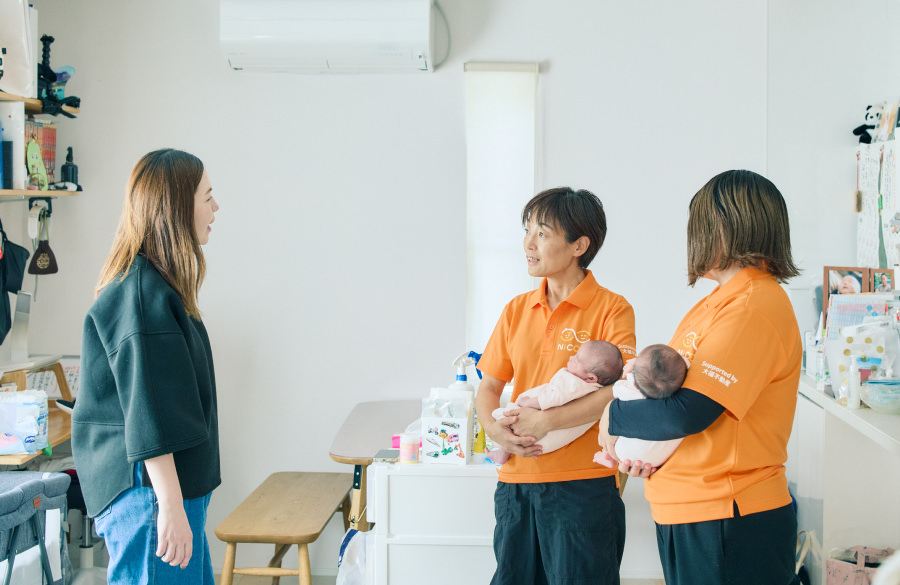 子育て支援ヘルパーのイメージ