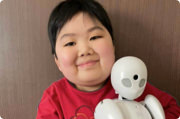 りくくん、オリヒメで学校に行く！