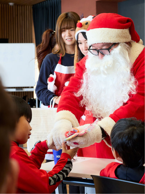 クリスマス会の写真