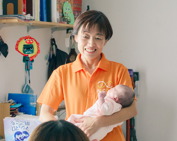 宿泊型の産前産後ケアのイメージ写真