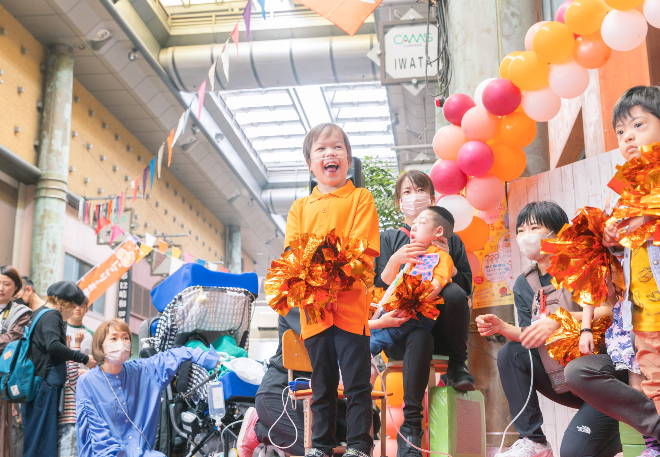 にこりのお祭りの写真